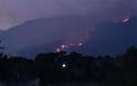 Ολονύχτια μάχη με τις φλόγες στο Λουτράκ - Φωτογραφία 2