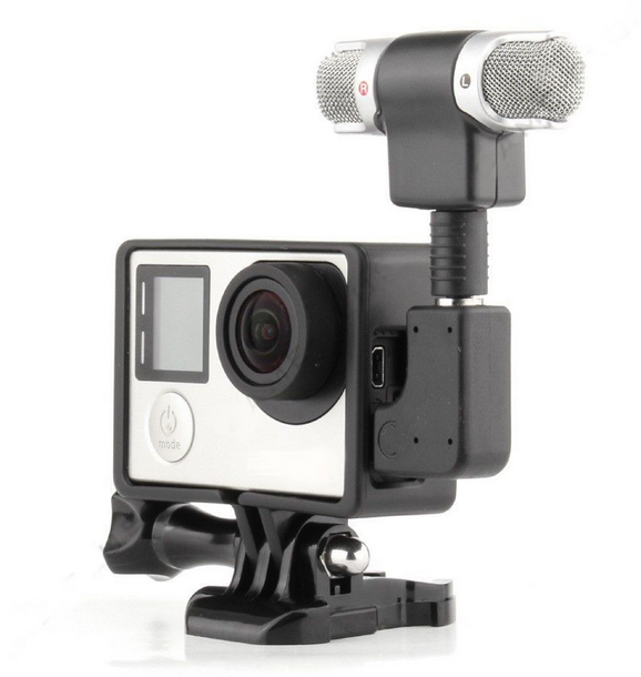 USB Μini ΕΞΩΤΕΡΙΚΟ ΜΙΚΡΟΦΩΝΟ  ΓΙΑ GoPro 3,3+,4,5 - Φωτογραφία 4