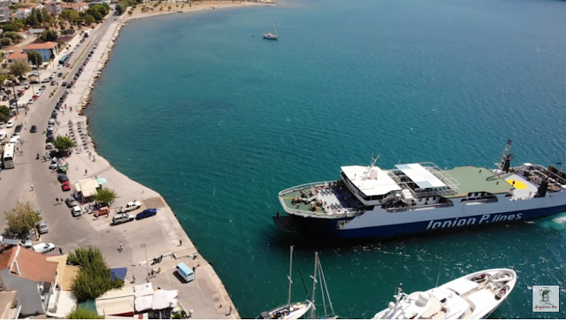 ΔΕΙΤΕ ΒΙΝΤΕΟ: Το φέρι μποτ Ionion Pelagos  πιάνει λιμάνι στον ΑΣΤΑΚΟ - Φωτογραφία 1