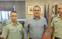 Επίσκεψη του Διοικητή του 9ου Συντάγματος και του Διευθυντή του Στρατιωτικού Μουσείου στον Δήμαρχο Καλαμάτας