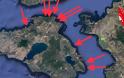 Χάρτης-σοκ: Χιλιάδες αλλοδαποί εκτελούν αποβάσεις στην περικυκλωμένη Λέσβο - «Στα όπλα» οι Δήμαρχοι 10 νησιών - Φωτογραφία 2
