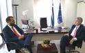 Συνάντηση Νεκτάριου Φαρμάκη με τον Αμερικανό Πρέσβη Τζέφρι Πάιατ - Φωτογραφία 3