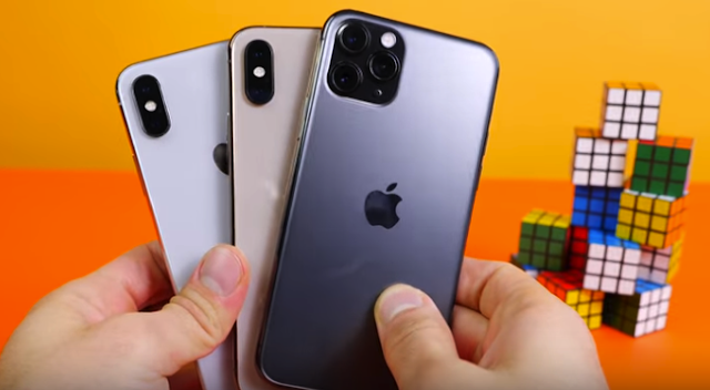 Τα iPhone 11 Pro, iPhone X, και iPhone XS συναντηθήκαν και συγκρίνονται - Φωτογραφία 1
