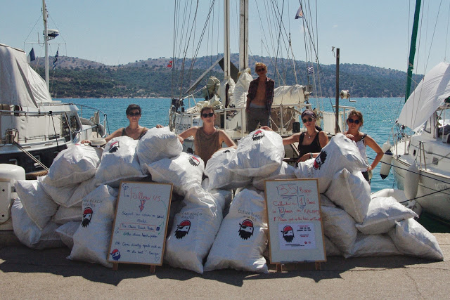 Οι Πειρατές καθάρισαν ξανά τις παραλίες στον ΑΣΤΑΚΟ - [ΦΩΤΟ] - Φωτογραφία 1