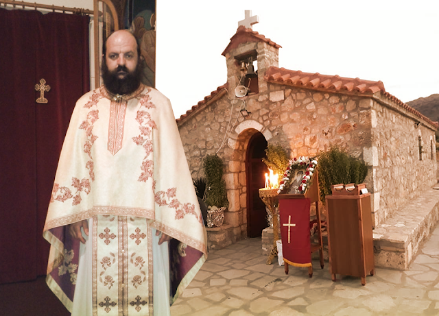 Ο ιερομόναχος π. Νικόδημος Ζαβογιάννης κατασκεύασε και τελείωσε το εκκλησάκι «κόσμημα» του Αγίου Νικοδήμου στον Κουβαρά Φυτειών - Φωτογραφία 1
