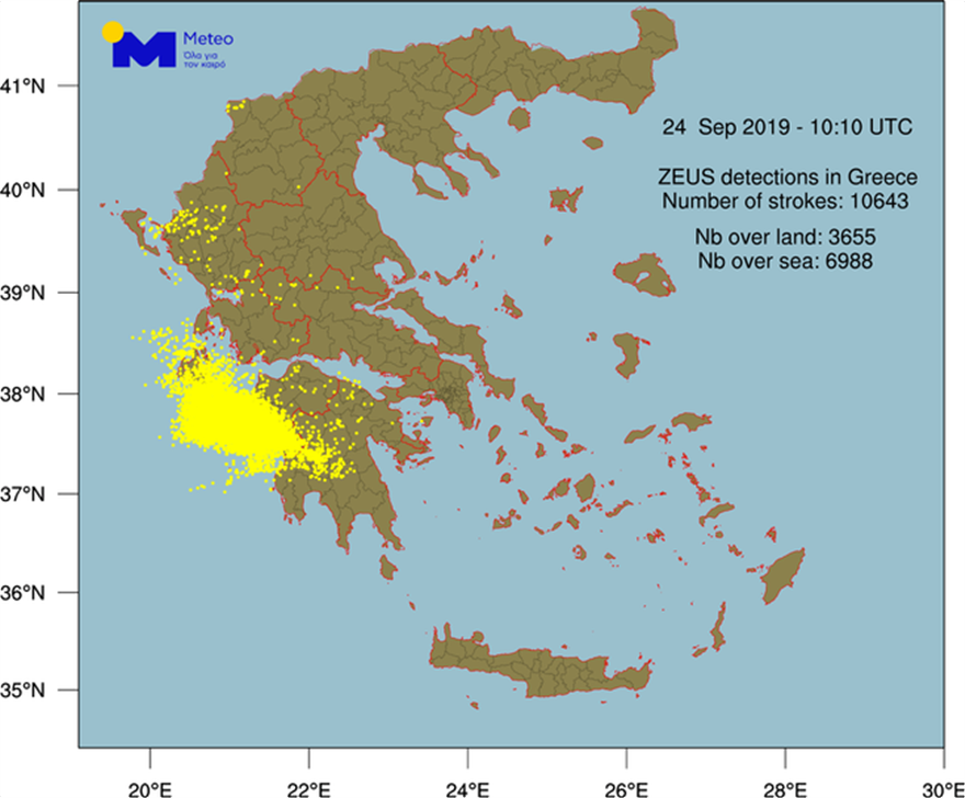 ΦΩΤΟΣ «Σαρώνει» η κακοκαιρία: 10.500 κεραυνοί - Φωτογραφία 2