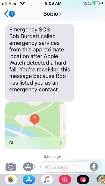 Ο αισθητήρας πτώσης του Apple Watch του έσωσε τη ζωή - Φωτογραφία 2