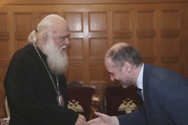 Με τον σύνδεσμο θεολόγων ΚΑΙΡΟΣ συναντήθηκε ο Αρχιεπίσκοπος Ιερώνυμος - Φωτογραφία 3