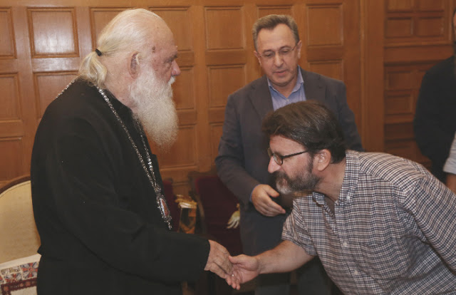 Με τον σύνδεσμο θεολόγων ΚΑΙΡΟΣ συναντήθηκε ο Αρχιεπίσκοπος Ιερώνυμος - Φωτογραφία 4