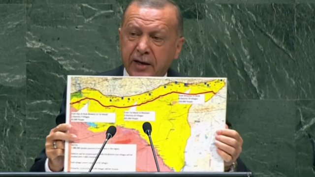 Ερντογάν απ΄το βήμα του ΟΗΕ: Προστατεύουμε μέχρι τέλους τα συμφέροντά μας στην Αν. Μεσόγειο.. - Φωτογραφία 1