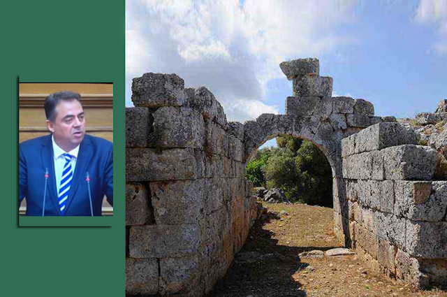 Δημήτρης Κωνσταντόπουλος: Ερώτηση για την Αξιοποίηση της πολιτιστικής κληρονομιάς της Αιτωλοακαρνανίας - Φωτογραφία 1