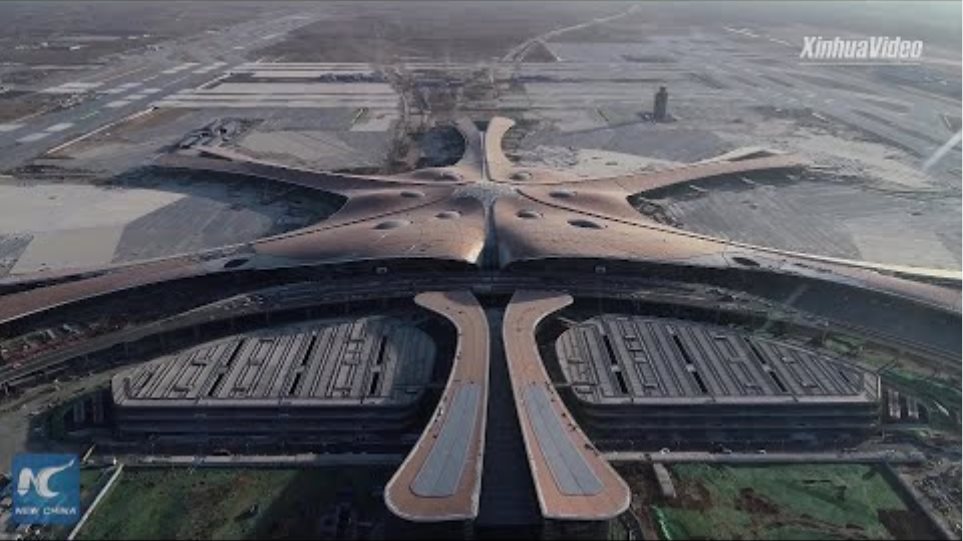 Κίνα: Εγκαινιάστηκε γιγαντιαίο αεροδρόμιο που θυμίζει... αστερία - Φωτογραφία 5