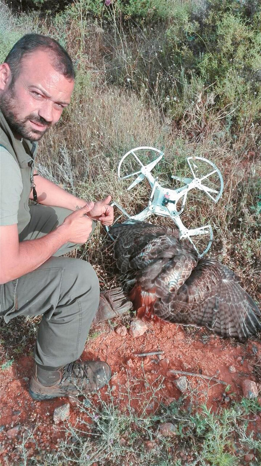 To γεράκι που καταρίπτει drones - Φωτογραφία 4
