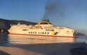 Φωτιά σε πλοίο στην Ηγουμενίτσα: Δύο άτομα στο Κέντρο Υγείας, πώς ξεκίνησε η πυρκαγιά