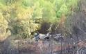 Άνδρας κάηκε μέσα στο αυτοκίνητό του στο Κρυονέρι - Φωτογραφία 1