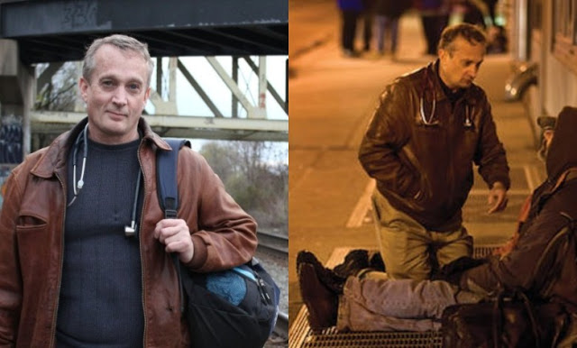 Γιατρός βγαίνει στους δρόμους κάθε βράδυ εδώ και 22 χρόνια για να παρέχει ιατρική περίθαλψη στους άστεγους - Φωτογραφία 1