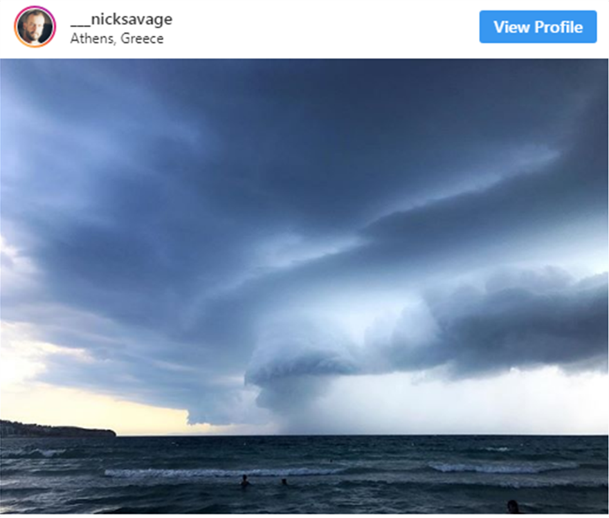 Tι είναι το shelf cloud που «κατάπιε» την Αττική πριν την καταιγίδα - Φωτογραφία 5