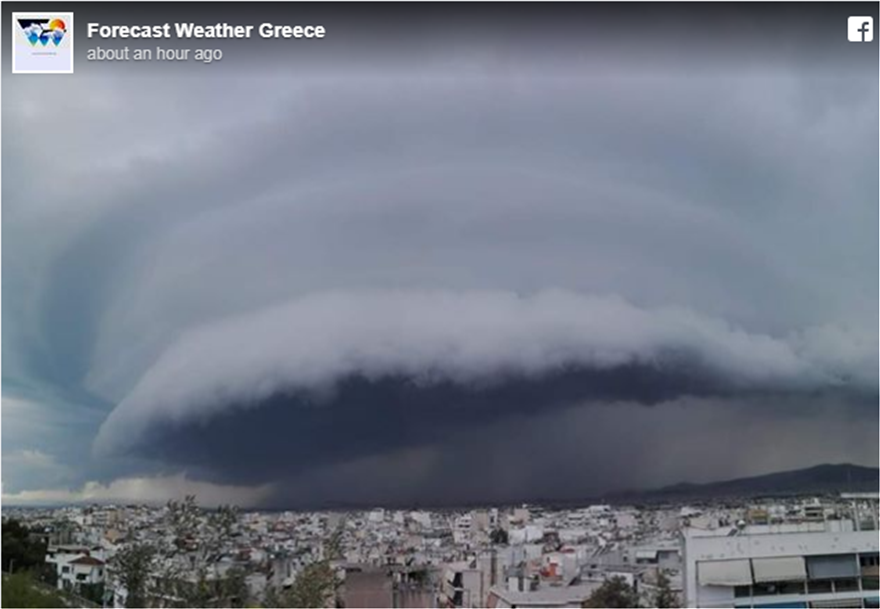 Tι είναι το shelf cloud που «κατάπιε» την Αττική πριν την καταιγίδα - Φωτογραφία 6