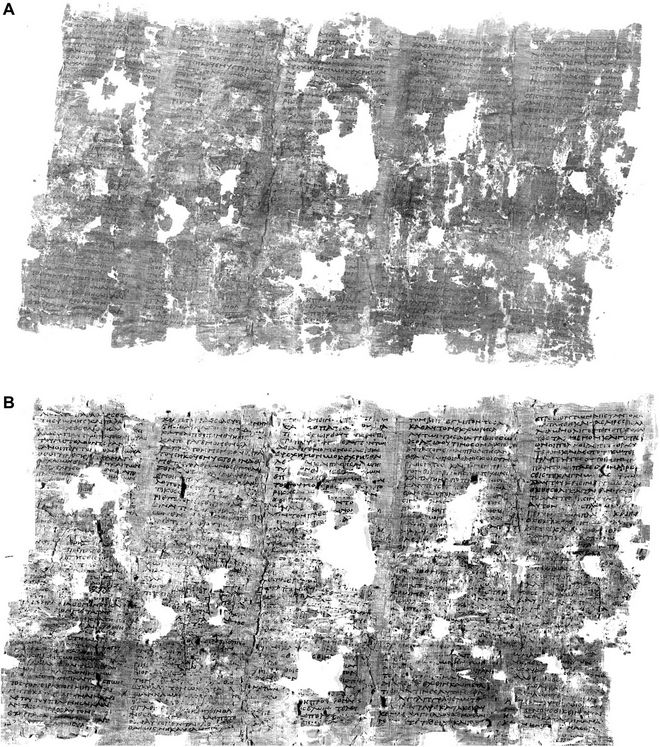 Βρήκαν κρυμμένο αρχαιοελληνικό θησαυρό στη πίσω πλευρά καμμένων παπύρων του Βεζούβιου - Φωτογραφία 2