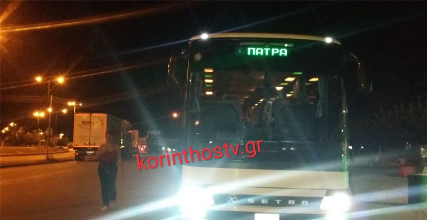 Πέταξαν πέτρες και έσπασαν το παρμπρίζ λεωφορείου στην Αθηνών-Κορίνθου! - Φωτογραφία 5