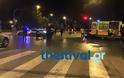 Μετωπική σύγκρουση με δέκα τραυματίες έξω από τη Θεσσαλονίκη