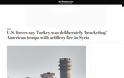 Washington Post:«Η Τουρκία χτύπησε εσκεμμένα τους Αμερικανούς στη Συρία»
