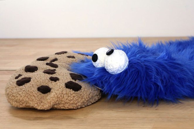 ΚΑΤΑΣΚΕΥΕΣ - Φτιάξτε ένα υπέροχο χαλάκι του “cookie monster” για το παιδί σας! - Φωτογραφία 10