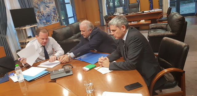 Συνάντηση Κώστα Καραγκούνη με τον Υπουργό Υποδομών κ. Καραμανλή, για σημαντικά ζητήματα υποδομών της Αιτωλοακαρνανίας - Φωτογραφία 1