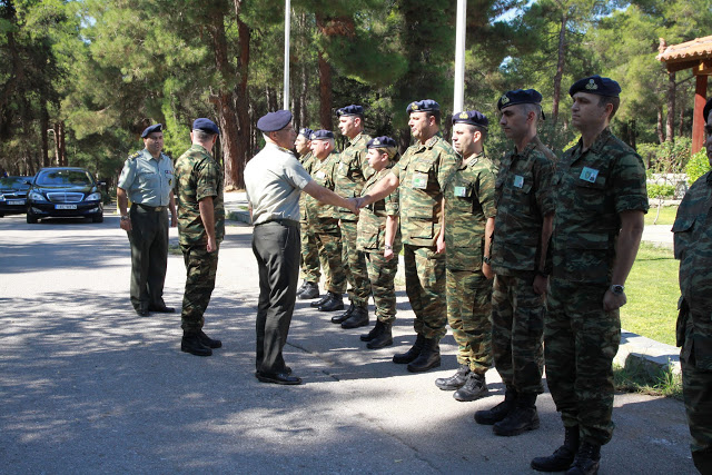 Επίσκεψη Αρχηγού Γενικού Επιτελείου Στρατού στο Κέντρο Εκπαιδεύσεως Πυροβολικού και Υλικού Πολέμου - Φωτογραφία 3
