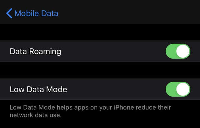 iOS 13: Πώς να ενεργοποιήσετε τη λειτουργία χαμηλών δεδομένων στο iPhone - Φωτογραφία 3