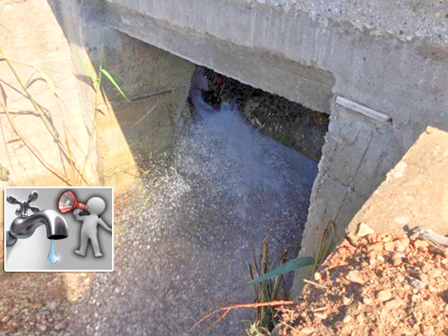 Σοβαρή και μεγάλη η βλάβη στον αγωγό ύδρευσης του ΑΣΤΑΚΟΥ - ΒΙΝΤΕΟ - Φωτογραφία 1