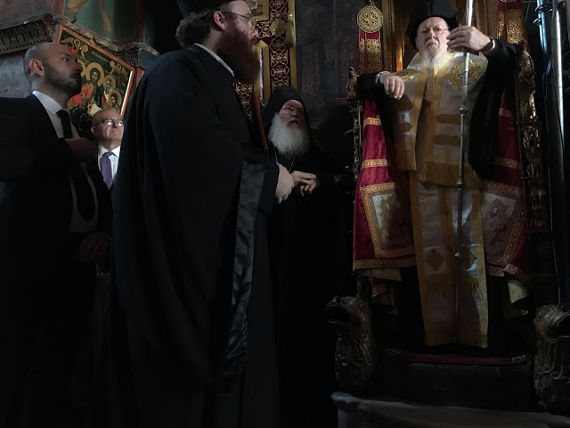 12641 - Ιστορική επίσκεψη του Οικουμενικού Πατριάρχη στην Ι.Μ. Μ. Βατοπαιδίου, τριάντα χρόνια μετά… (φωτογραφίες και βίντεο) - Φωτογραφία 4