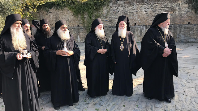 12641 - Ιστορική επίσκεψη του Οικουμενικού Πατριάρχη στην Ι.Μ. Μ. Βατοπαιδίου, τριάντα χρόνια μετά… (φωτογραφίες και βίντεο) - Φωτογραφία 6