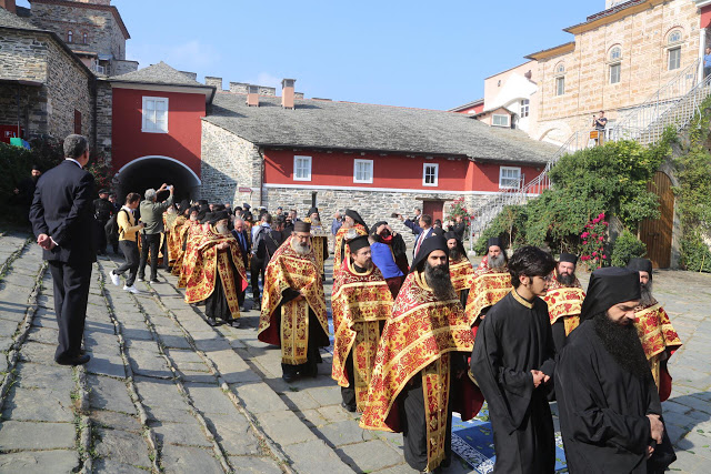 12641 - Ιστορική επίσκεψη του Οικουμενικού Πατριάρχη στην Ι.Μ. Μ. Βατοπαιδίου, τριάντα χρόνια μετά… (φωτογραφίες και βίντεο) - Φωτογραφία 7