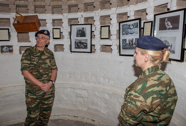 Επίσκεψη Αρχηγού Γενικού Επιτελείου Στρατού στη Μεραρχία Υποστηρίξεως, το Συγκρότημα Στρατηγικών Μεταφορών και το Στρατιωτικό Μουσείο Βαλκανικών Πολέμων - Φωτογραφία 6