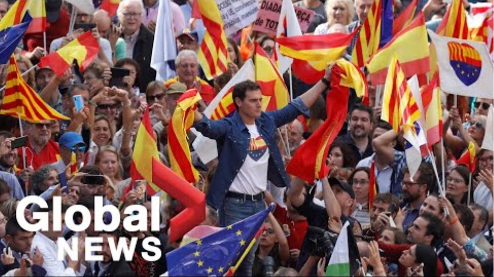 Βαρκελώνη: Εκατοντάδες χιλιάδες διαδηλωτές στους δρόμους - Φωτογραφία 3