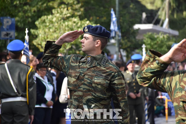 Φωτό από τη στρατιωτική παρέλαση στη Χίο - Φωτογραφία 42