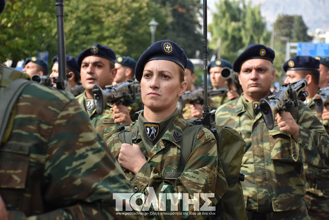 Φωτό από τη στρατιωτική παρέλαση στη Χίο - Φωτογραφία 52