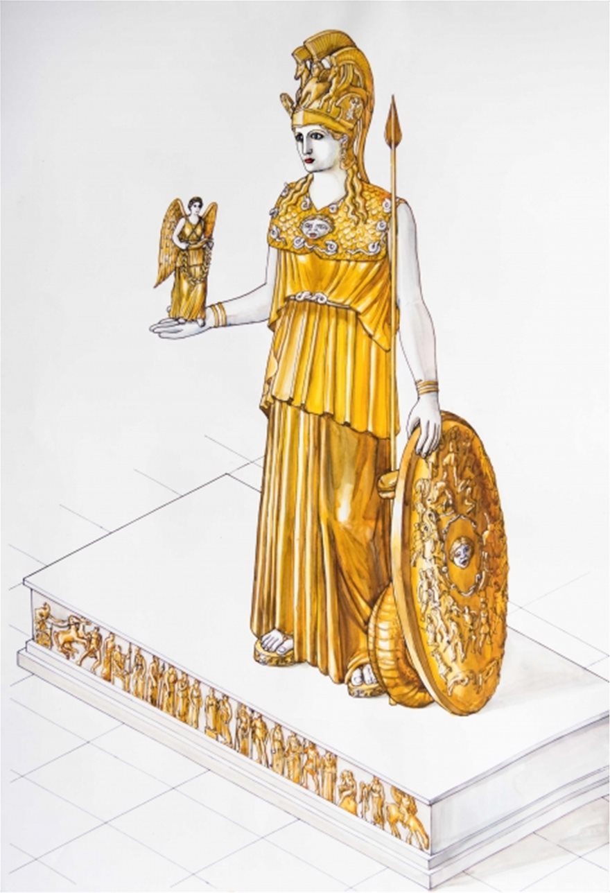 Μουσείο Ακρόπολης: «Ζωντανεύει» το χρυσελεφάντινο άγαλμα της Αθηνάς - Ελεύθερη η είσοδος - Φωτογραφία 2