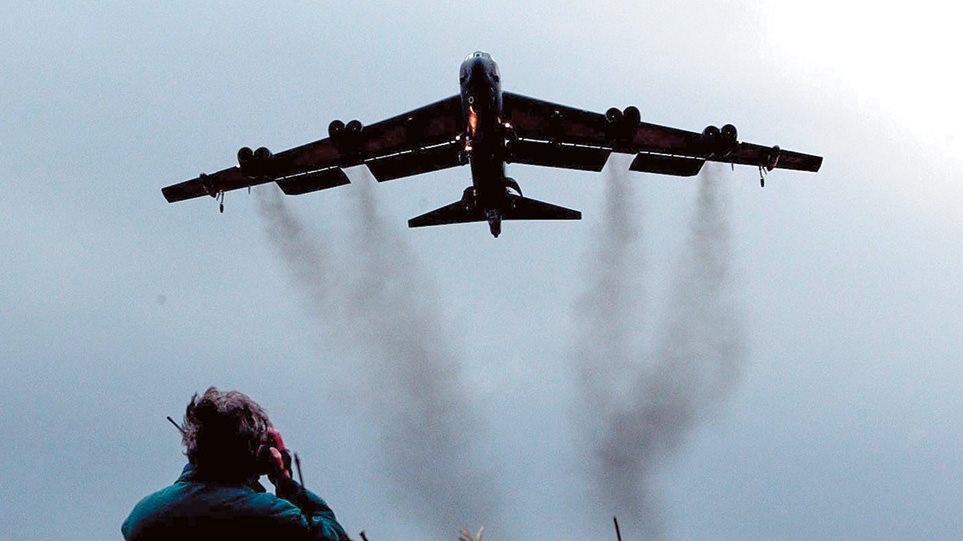 Αμερικανικά βομβαρδιστικά Β-52 σε Αιγαίο και Κύπρο: Πότε και πού θα πετάξουν τα δύο «ιπτάμενα φρούρια» - Φωτογραφία 1