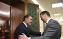 Συνάντηση ΥΕΘΑ Νικόλαου Παναγιωτόπουλου με τον Πρέσβη της Σερβίας - Φωτογραφία 2