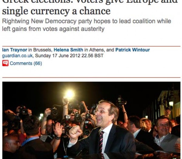 Ξένα ΜΜΕ: Οι έλληνες έδωσαν στην Ευρώπη και στο ευρώ ακόμα μια ευκαιρία - Φωτογραφία 2