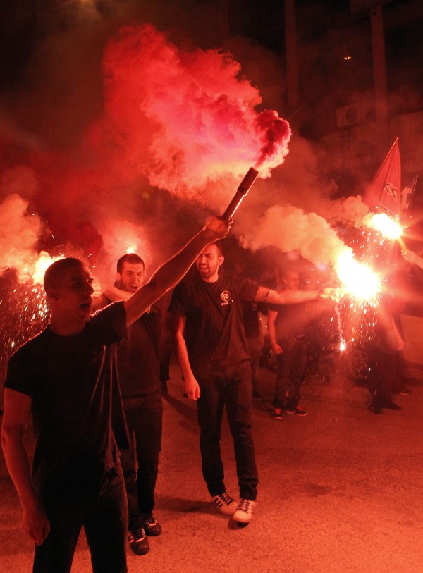 Οι πανηγυρισμοί στη Θεσσαλονίκη για τη Χρυσή Αυγή - Φωτογραφία 3