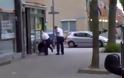 Κάμερα καταγράφει γυναίκα αστυνομικό να χτυπάει μεθυσμένο άντρα!