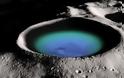 Γεμάτος νερό ο κρατήρας Σάκλετον στη Σελήνη