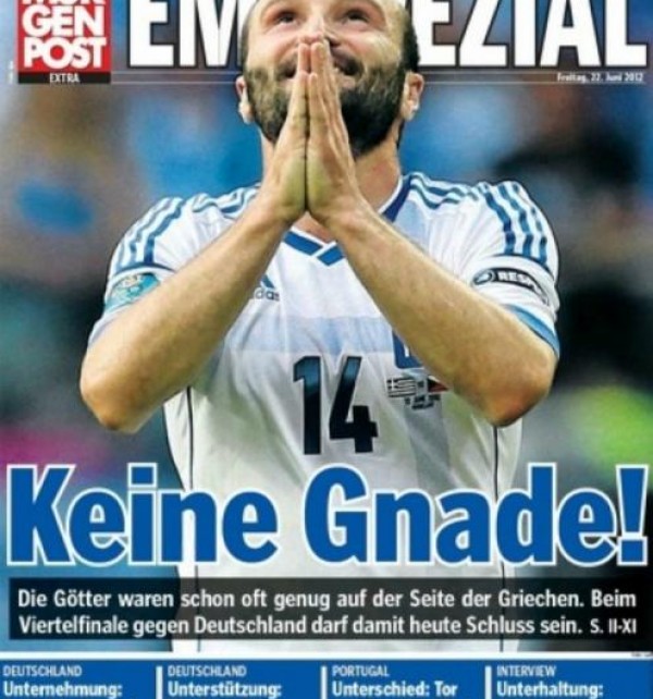Αισχρά πρωτοσέλιδα των Γερμανικών εφημερίδων κατά της Ελλάδας. - Φωτογραφία 4