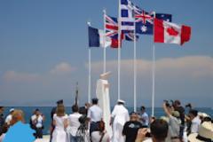 Τελετή αποκαλυπτηρίων του μνημείου πεσόντων αεροπόρων του Α΄ Παγκοσμίου Πολέμου στη Σκάλα Πρίνου