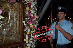 Με κατάνυξη και μεγαλοπρέπεια εορτάστηκε στο Άγιο Όρος η θαυματουργή εικόνας της Θεοτόκου «Άξιον Εστί»