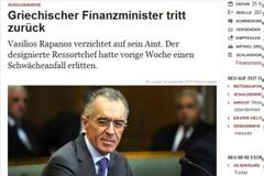 Η παραίτηση Ράπανου κάνει τον γύρο του κόσμου