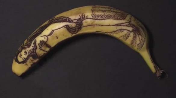 Μετατρέποντας μια μπανάνα σε έργο τέχνης - Φωτογραφία 3